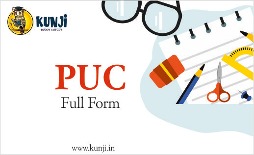 PUC Full Form, What does PUC stand for?