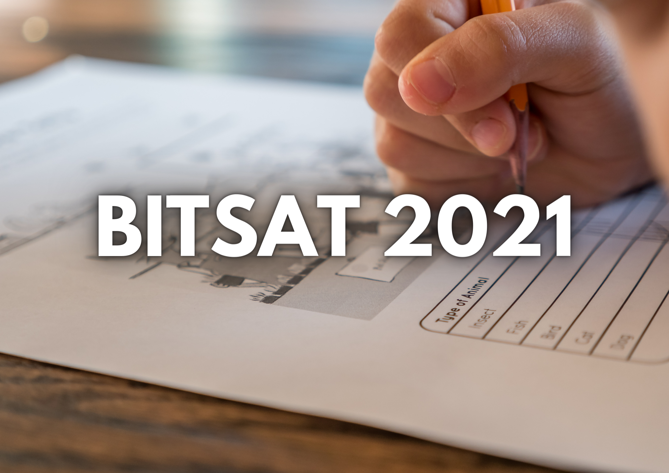 BITSAT 2021 Notification Application , Eligibility, Dates, Pattern, Syllabus