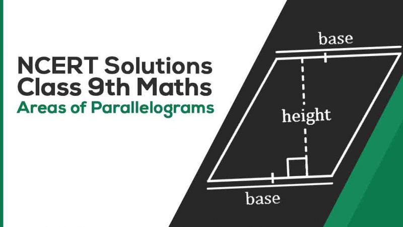 Areas of Parallelograms
